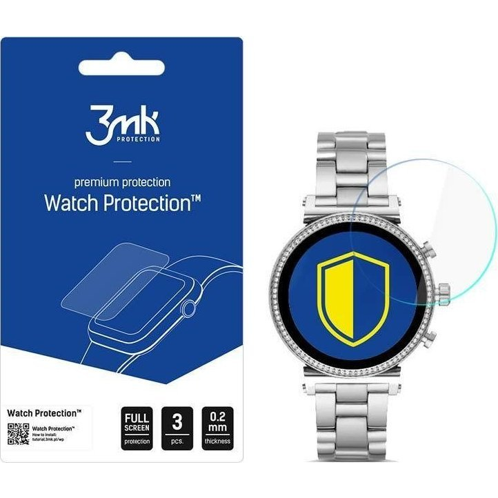 3mk Óra kijelző védőfólia FlexibleGlass hibrid üvegfólia 7H Michael Kors Sofie MKT5061 (brak)-0