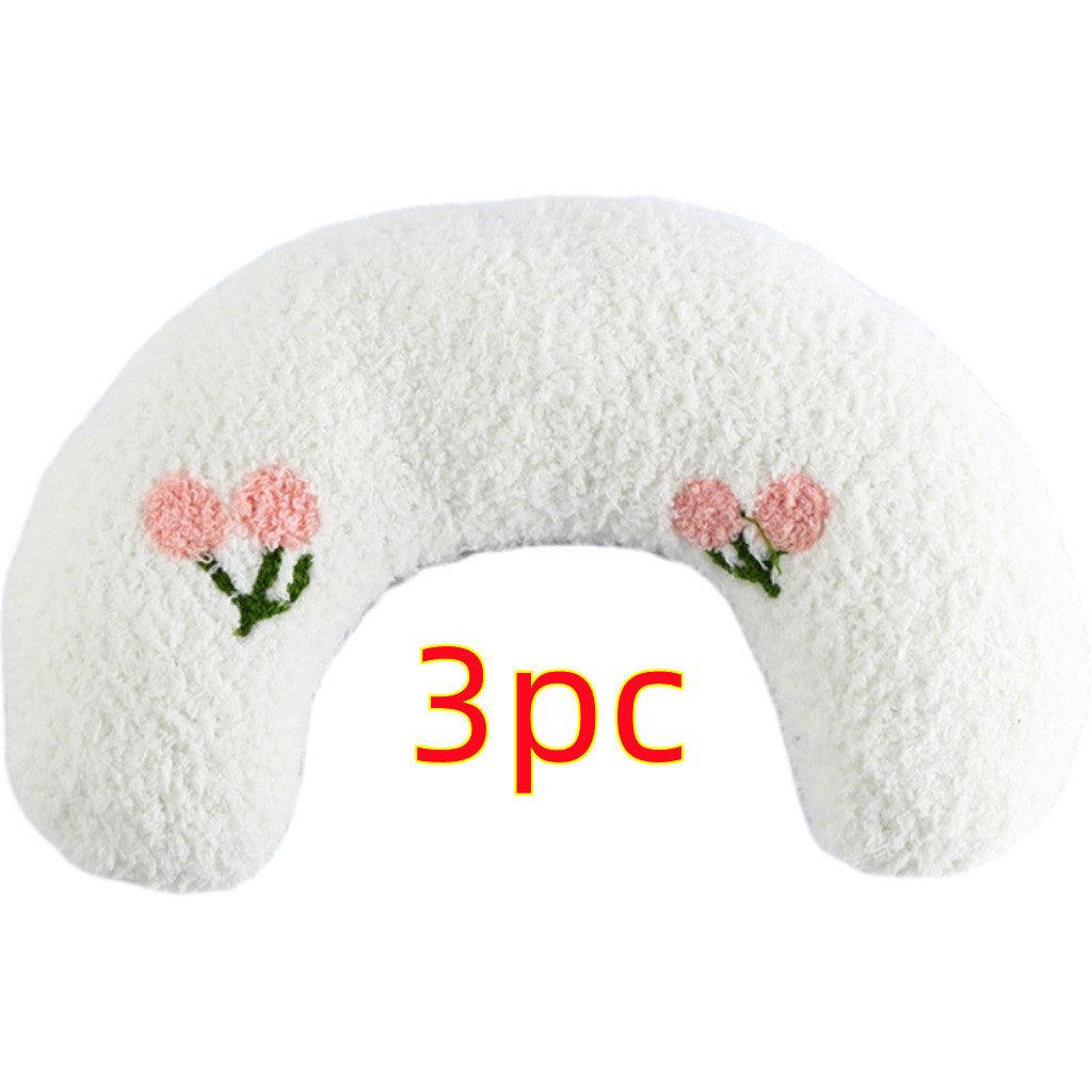 Little Pillow For Cats Fashion Neck Protector Deep Sleep Puppy U-Shaped Pillow Pets Pillow Kitten Headrest Dog Sleeping Pillow Pet Products-5