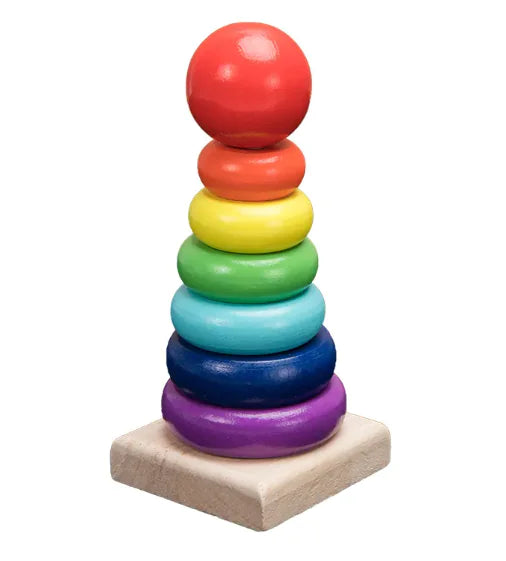 Rainbow Rattle Blocks