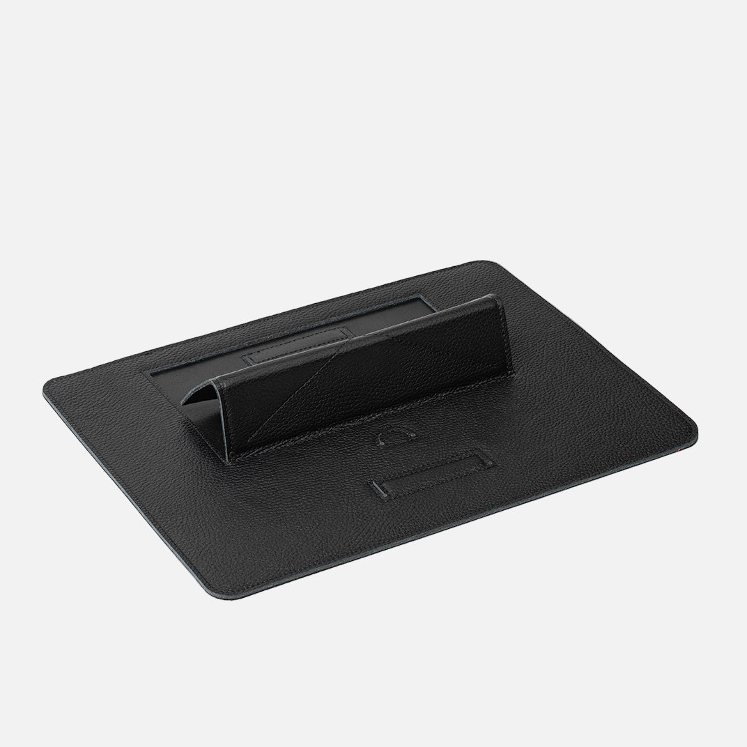 Leather Desktop iPad Stand-1