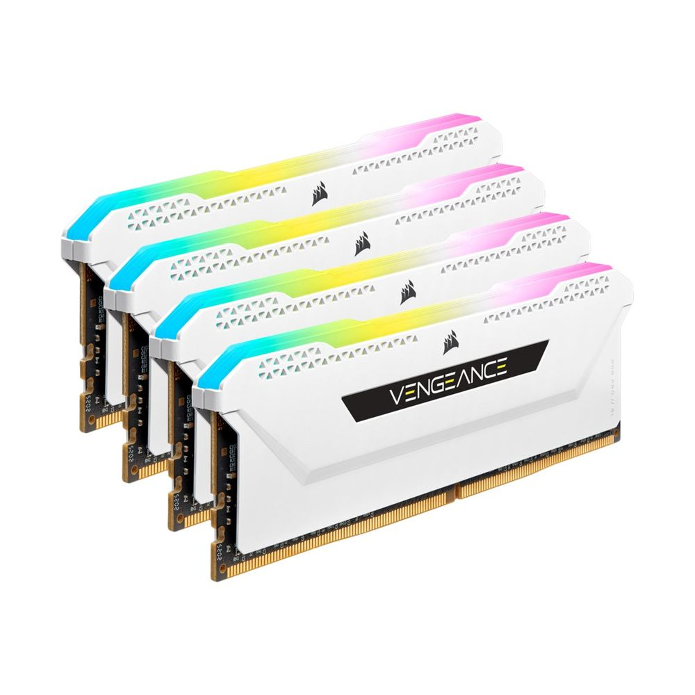 Corsair VENGEANCE RGB PRO SL 64GB(4x16GB) DDR4 3200MHz (CMH64GX4M4E3200C16W)-0