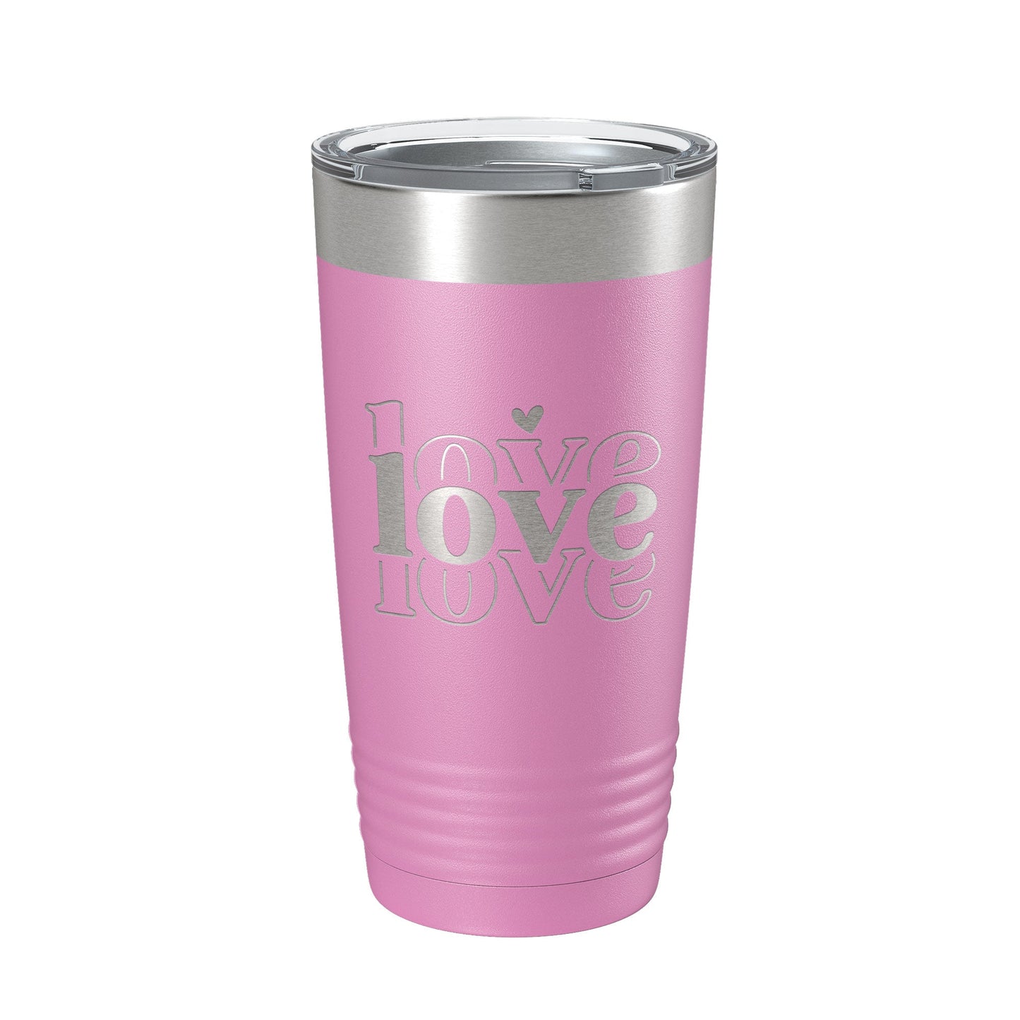 Love Love Love Tumbler Travel Mug Insulated Laser Engraved Coffee Cup 20 oz-14