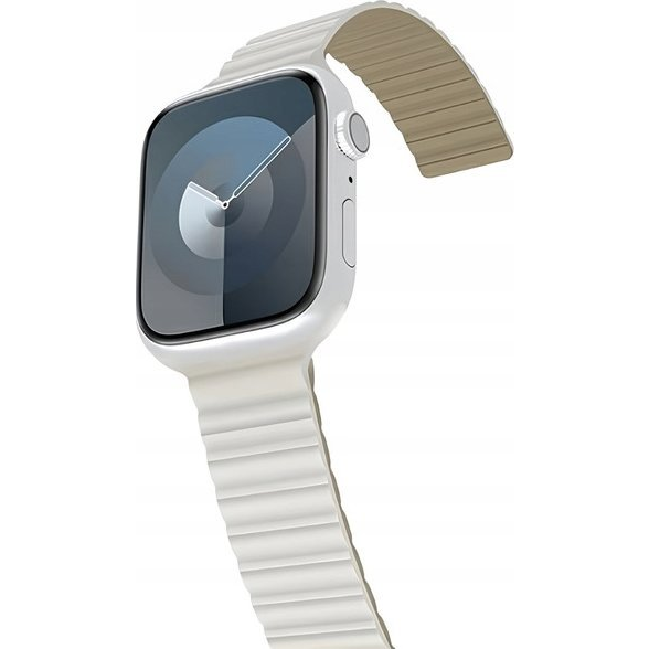 Araree Araree strap Silicone Link Apple Watch 42/44/45/49mm white-green/warm white-khaki AR70-01907C (AR70-01907C)-0