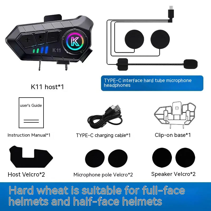 Motorcycle Helmet Bluetooth Headset