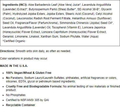 Desert Essence Bulgarian Lavender Hand & Body Lotion (1x8 Oz)-1