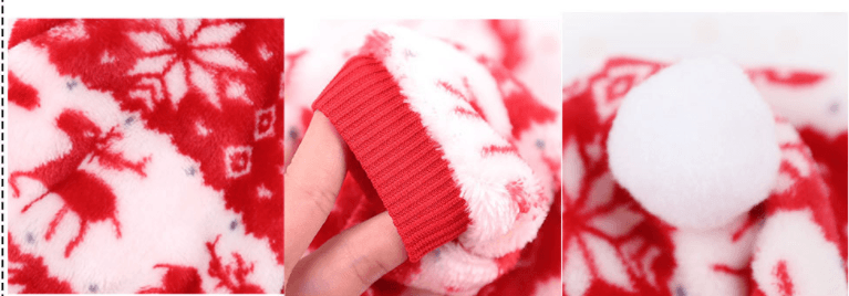 Festive Feline Christmas Cat Costume-1