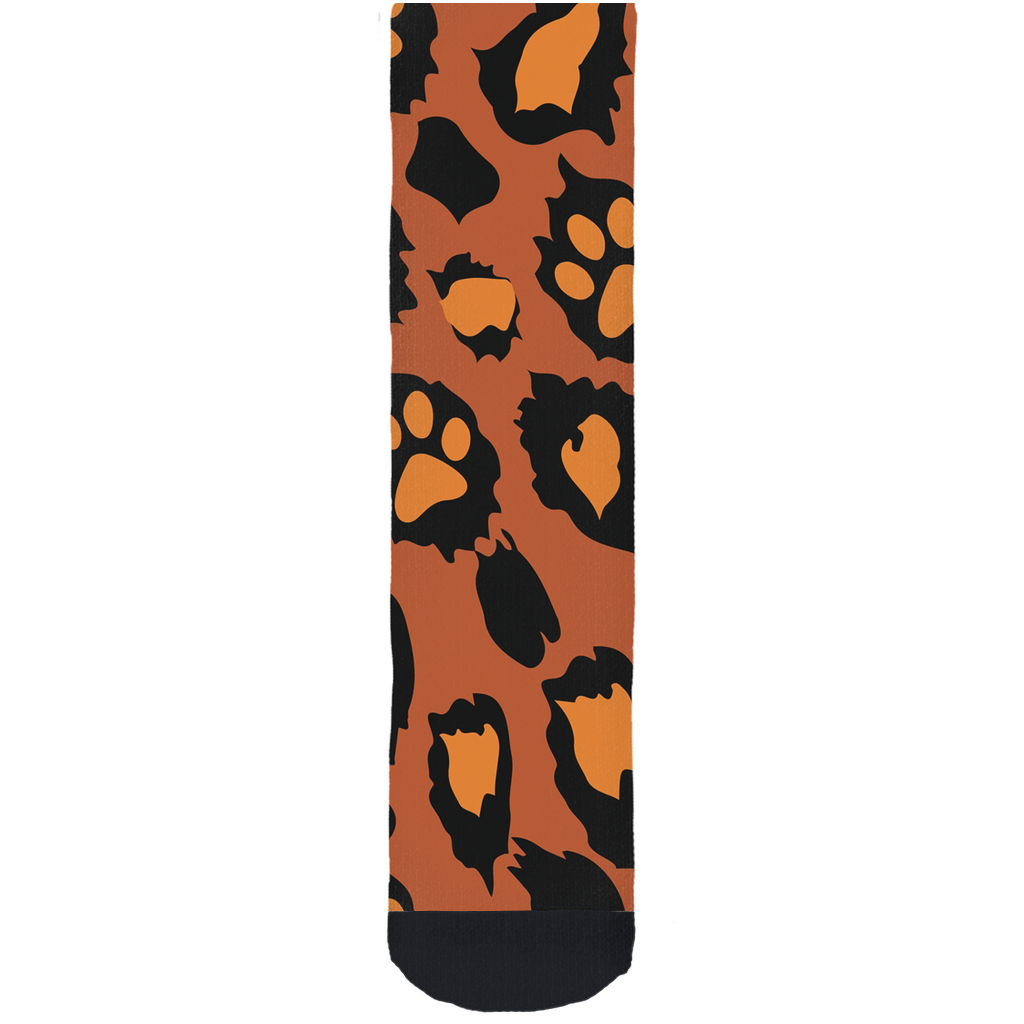 Leopawd Skin Socks-1