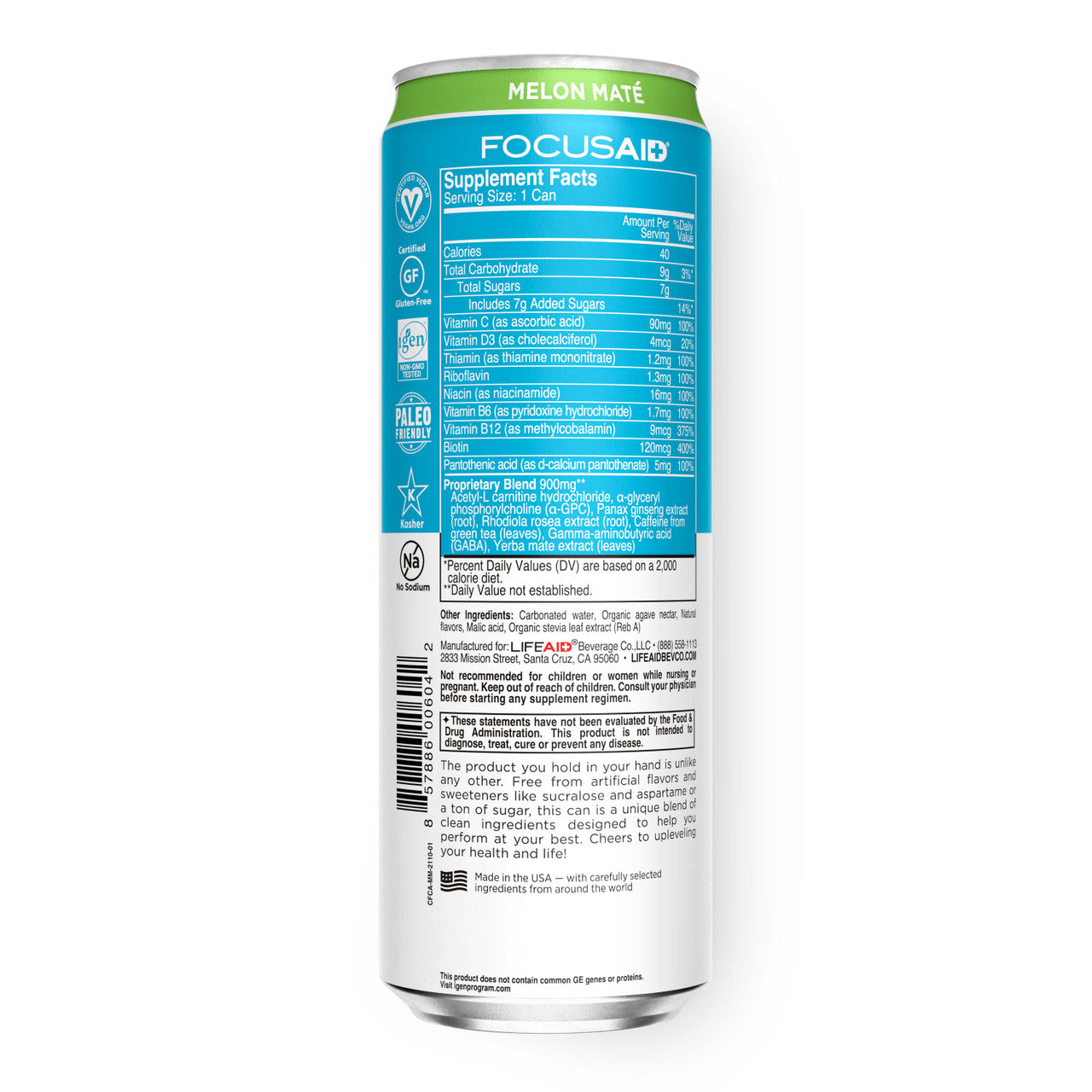 LIFEAID FOCUSAID FOCUS   ( 12 X 12 OZ   )-1