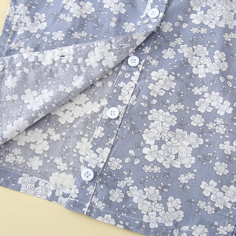 Women's Cotton Decorative Detachable Collar Shirt