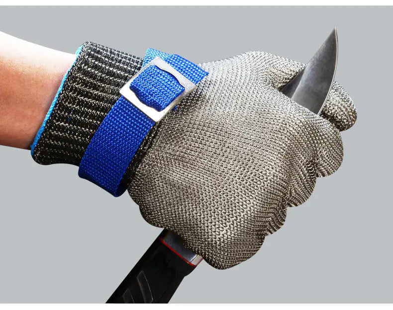 Stainless Steel Cut-Resistant Gloves for Gardening