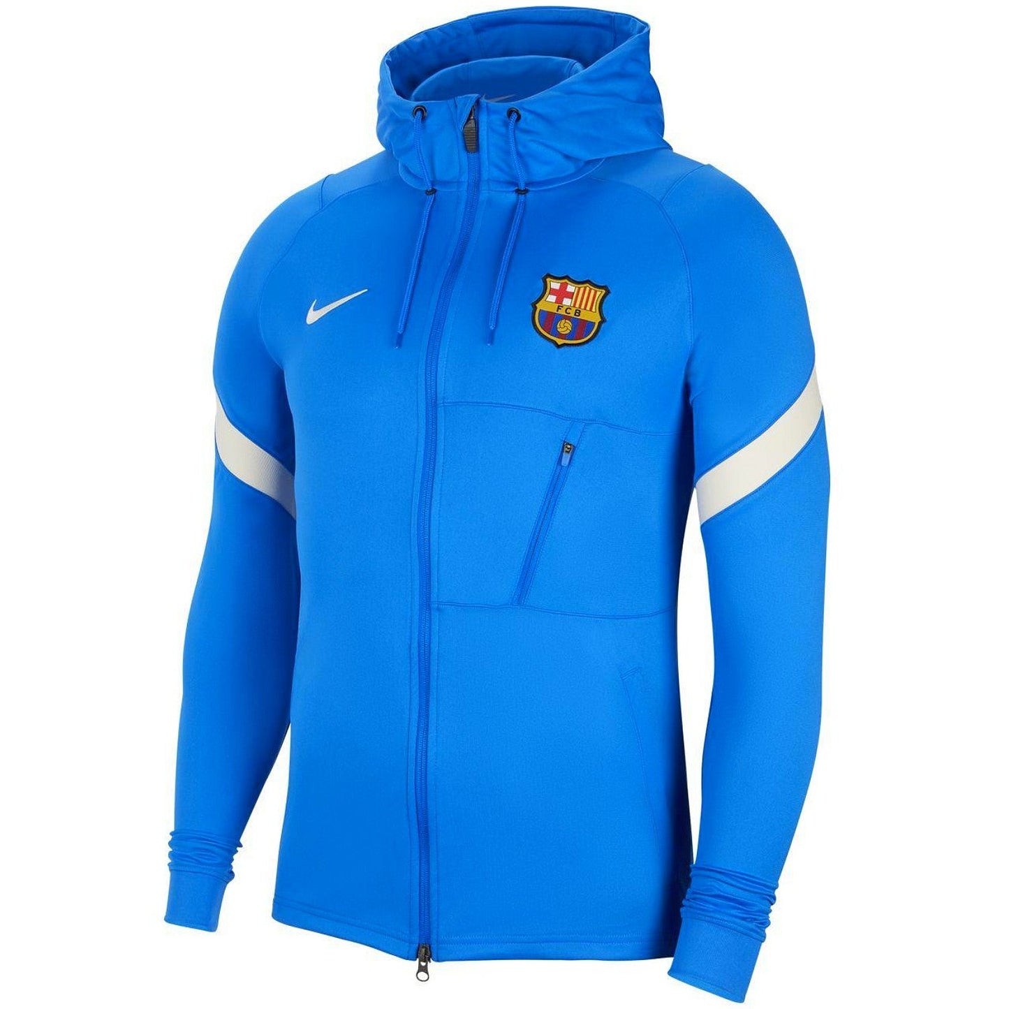FC Barcelona blue hooded presentation tracksuit 2021/22 - Nike-2