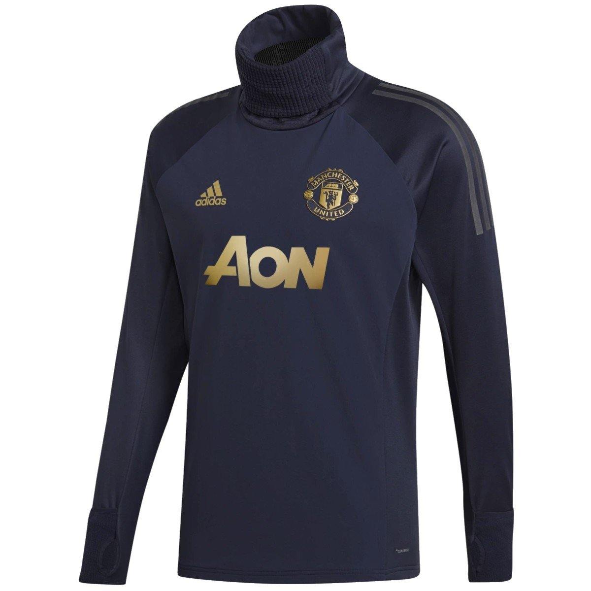 Manchester United training technical soccer tracksuit UCL 2018/19 - Adidas-4