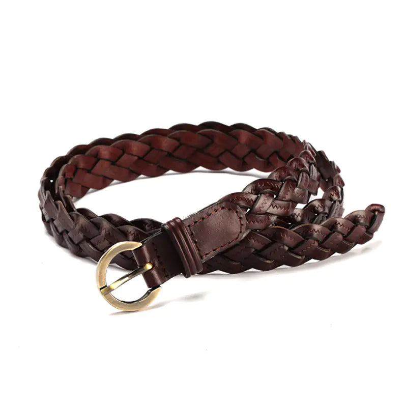 Woven Women's Belt - Korean Style Casual Dress Accessory