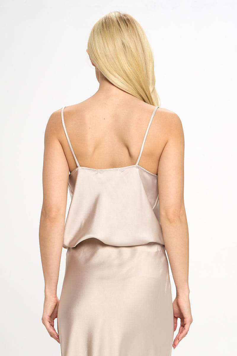 Silky Satin Print Tank Top-3
