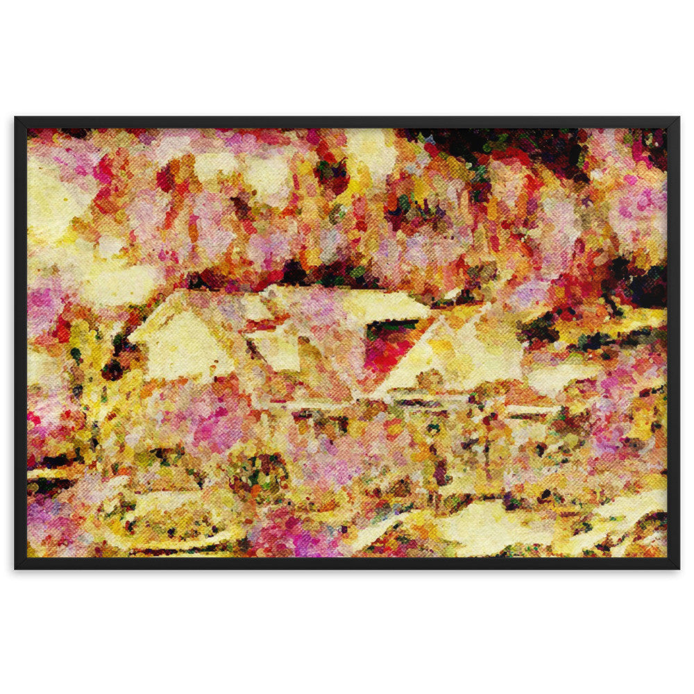 I WAS WAITING FOR YOU IN THE DREAM YOU HAD SEEN Special Edition Framed Poster-0