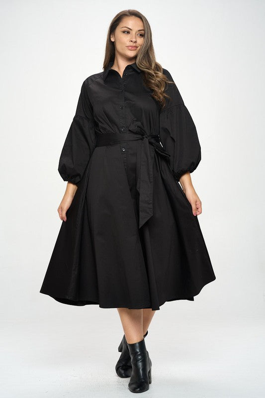 Maxi Shirt Dress-3