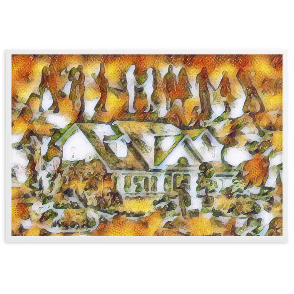 I WAS WAITING FOR YOU IN THE DREAM YOU HAD SEEN Special Edition Framed Poster-0