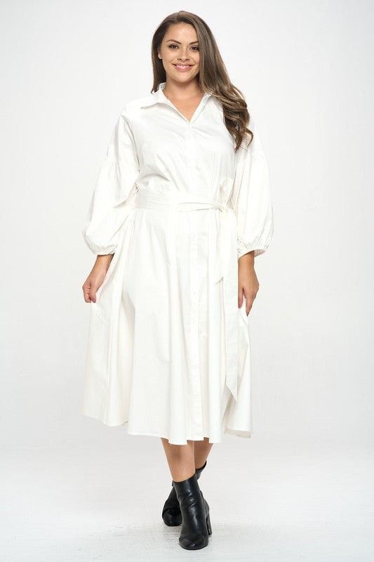Maxi Shirt Dress-2
