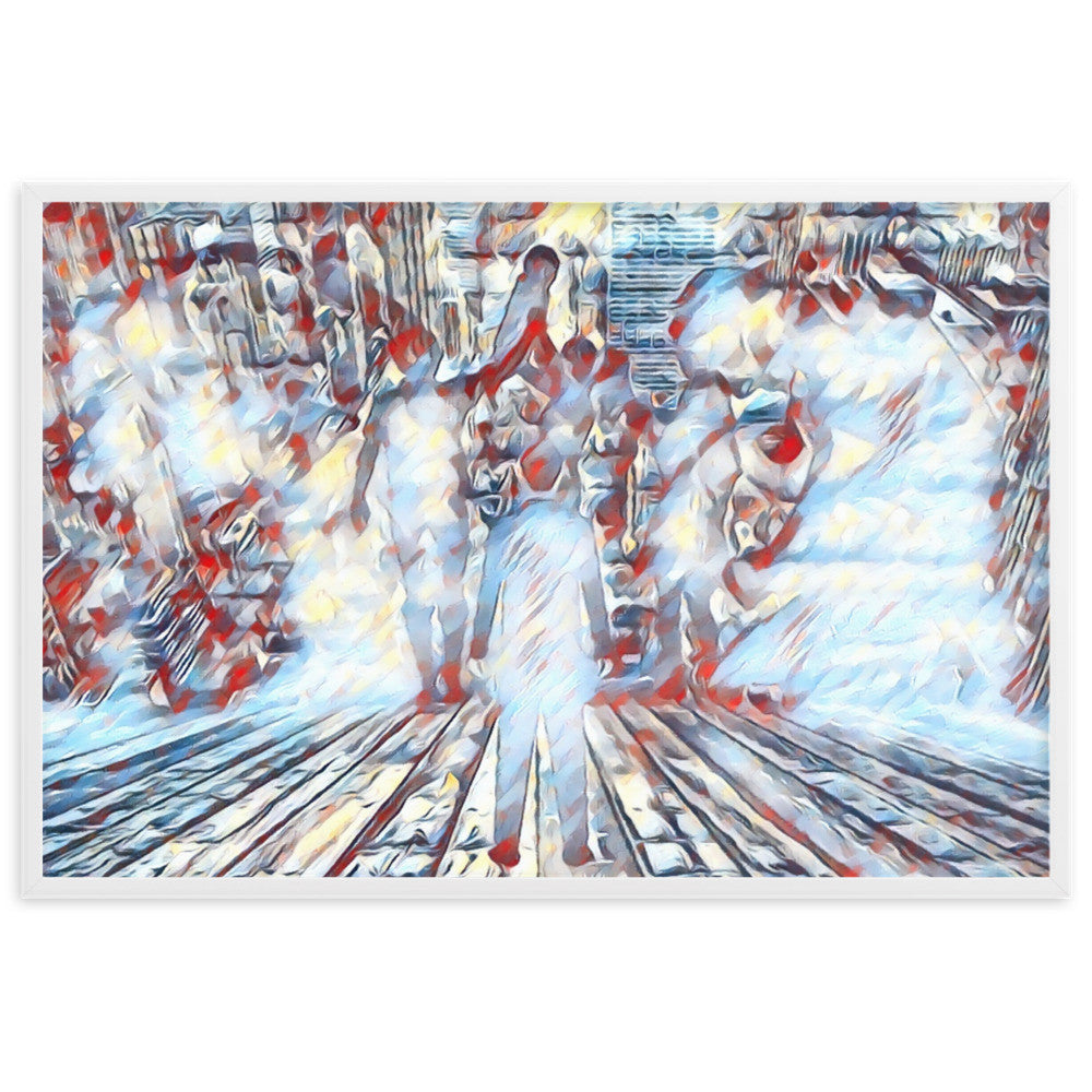 I SAW MY ENTIRE LIFE PASS THROUGH YOUR EYES Special Edition Framed Poster-0