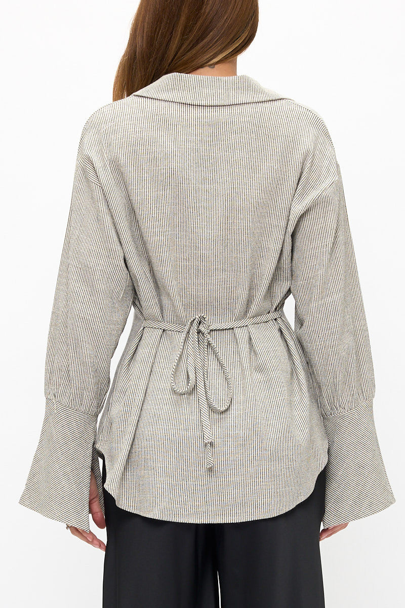 Striped Long Sleeve Top-3