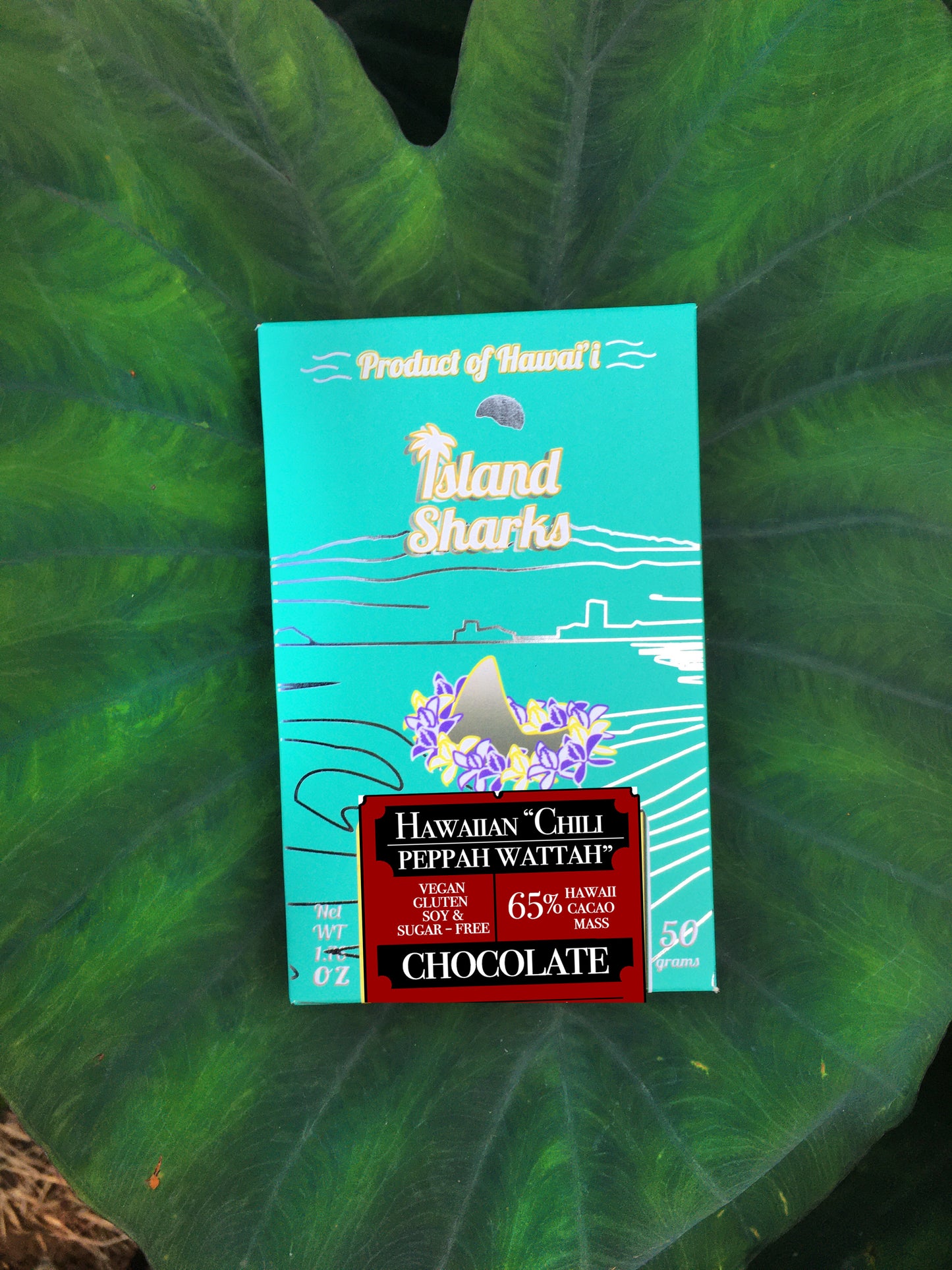 Hawaiian Chili Peppah Watah Chocolate Bar-0