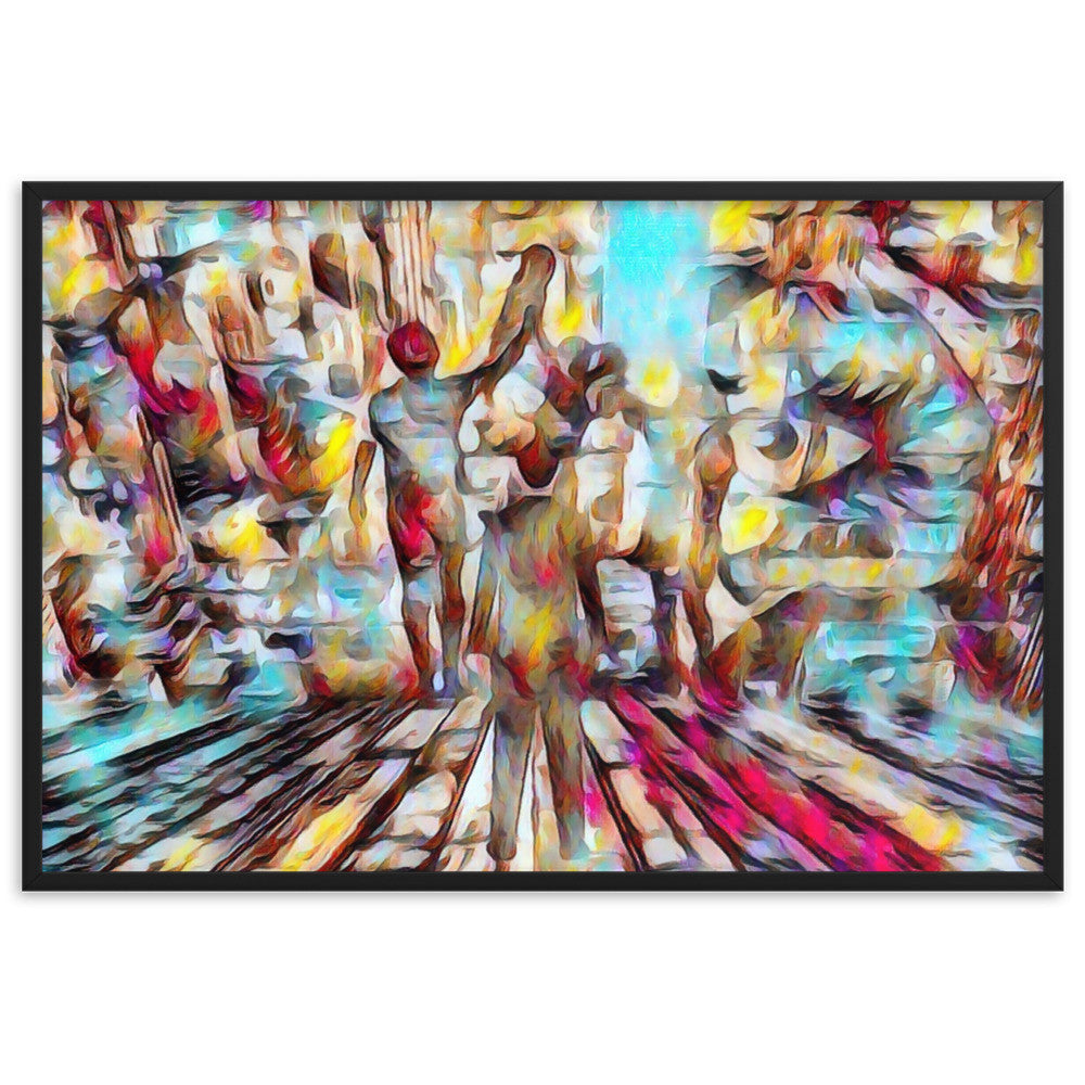 I SAW MY ENTIRE LIFE PASS THROUGH YOUR EYES Special Edition Framed Poster-1