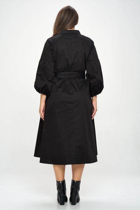 Maxi Shirt Dress-4