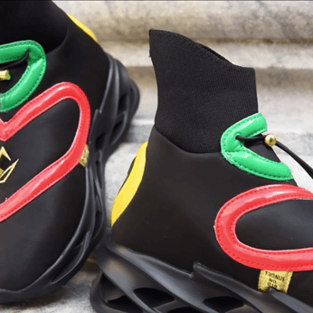 Final Vault – Luxe Cushioned Youth High Tops Warrior (Retired Collectible)-4