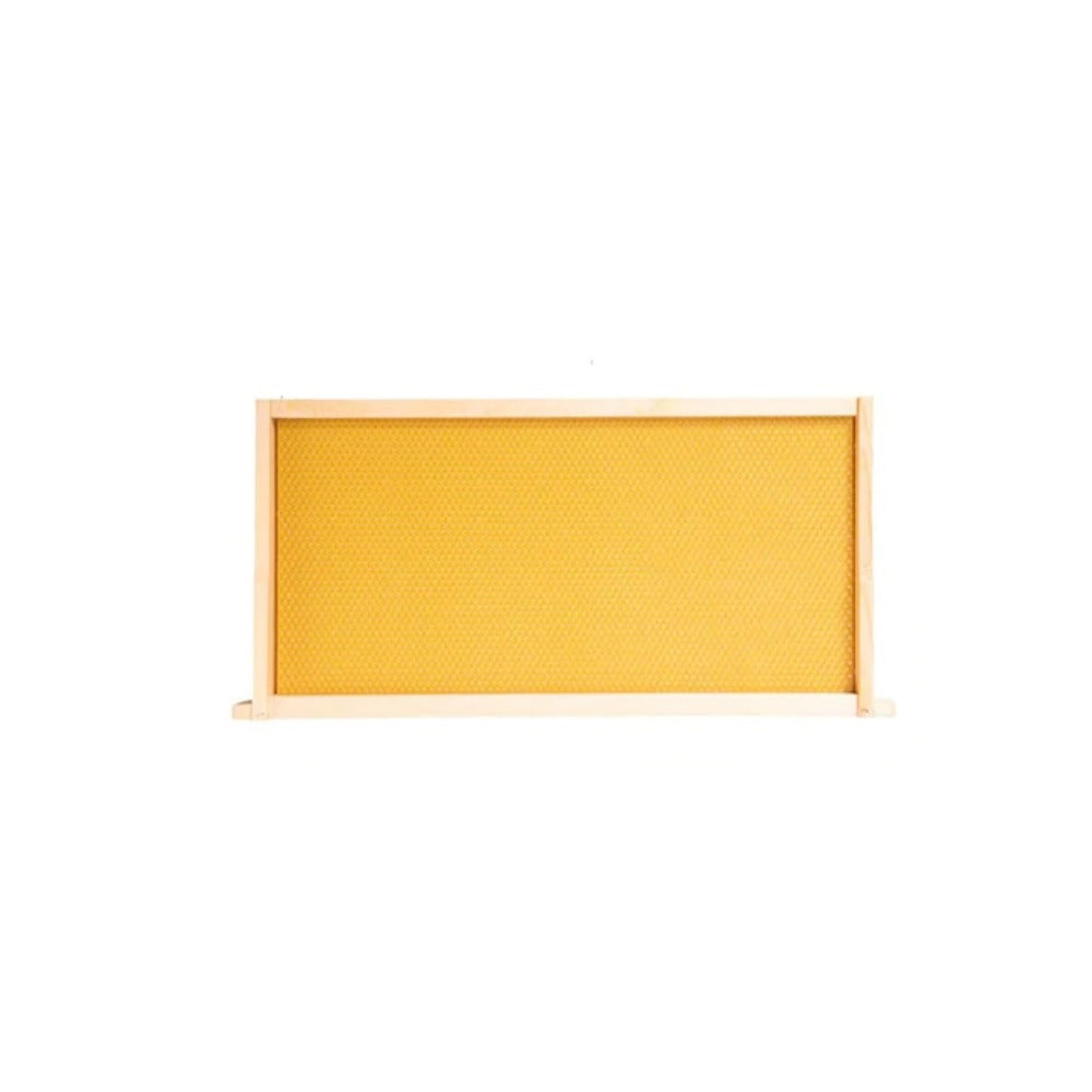 40 x Assembled Timber Beehive Frames With Plastic Foundation Full Depth Frames-0