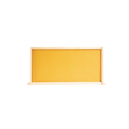 40 x Assembled Timber Beehive Frames With Plastic Foundation Full Depth Frames-0