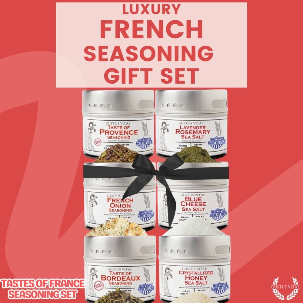 French Seasoning Gift Set - Tastes of France - Artisanal Spice Blends Six Pack-4