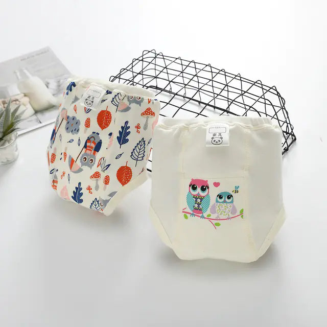 Breathable Washable Leak-Proof Baby Diaper Pants