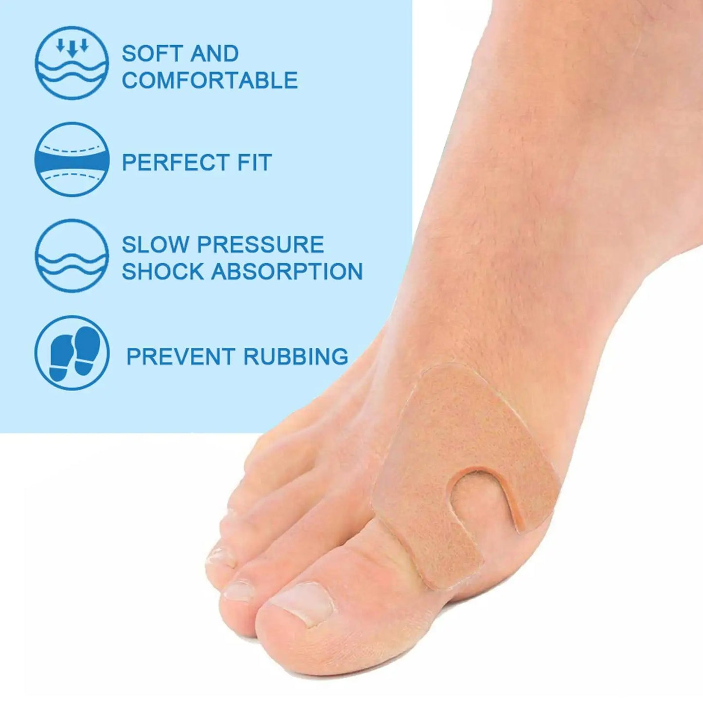 South Moon Durable Forefoot Pads for Pain Relief