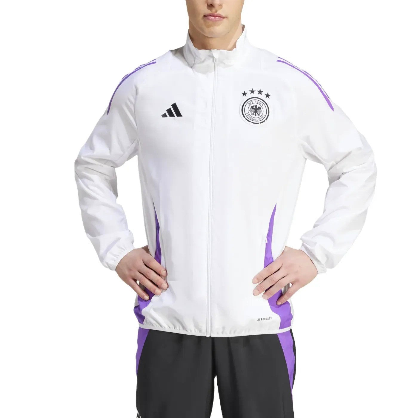 Germany training presentation Soccer tracksuit 2024/25 - Adidas-1