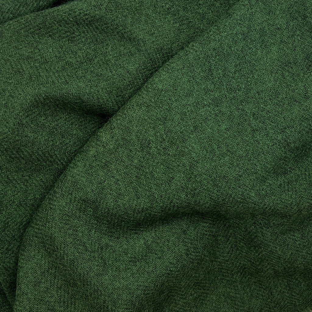 Forest Green Handloom Cashmere Scarf-1