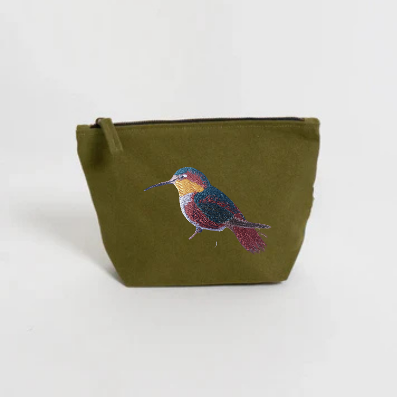 Make Up Pouch - Humming Bird-3