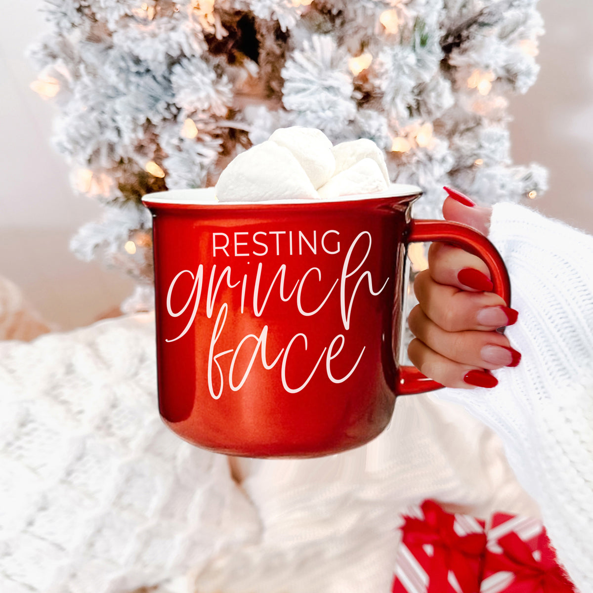 Grinch Face Mug-4