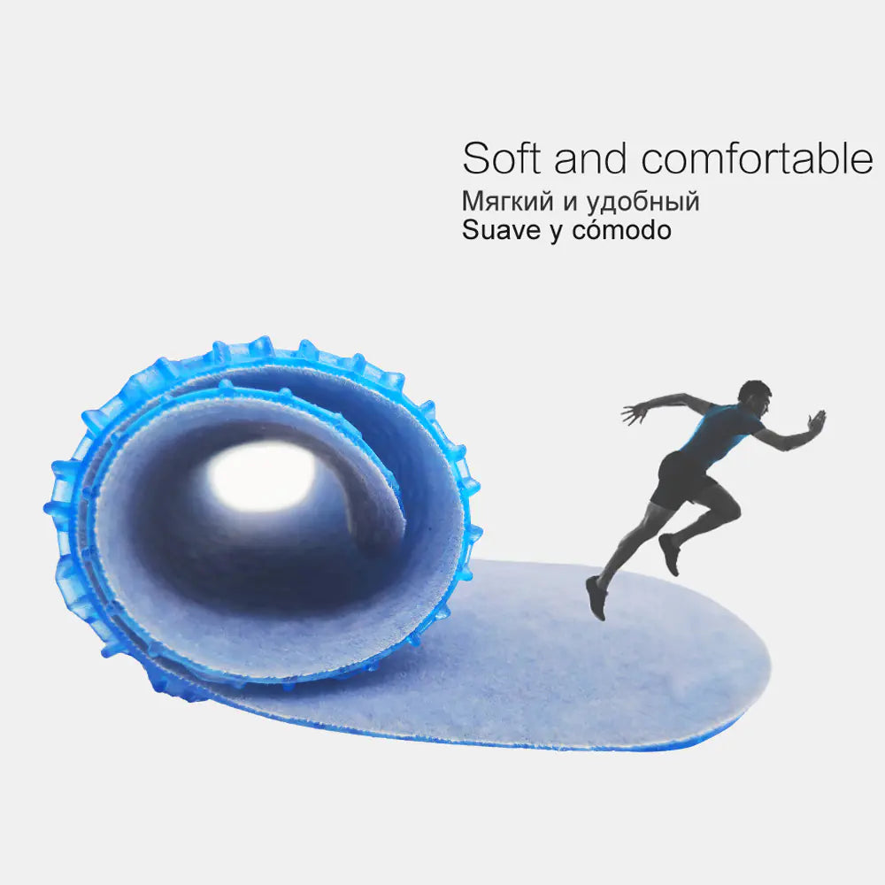High-Quality Silicone Arch Support Sports Insoles