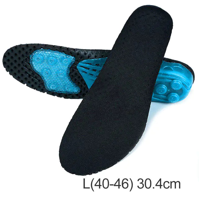 High Elasticity Sports Insole with Anti-Slip Springs