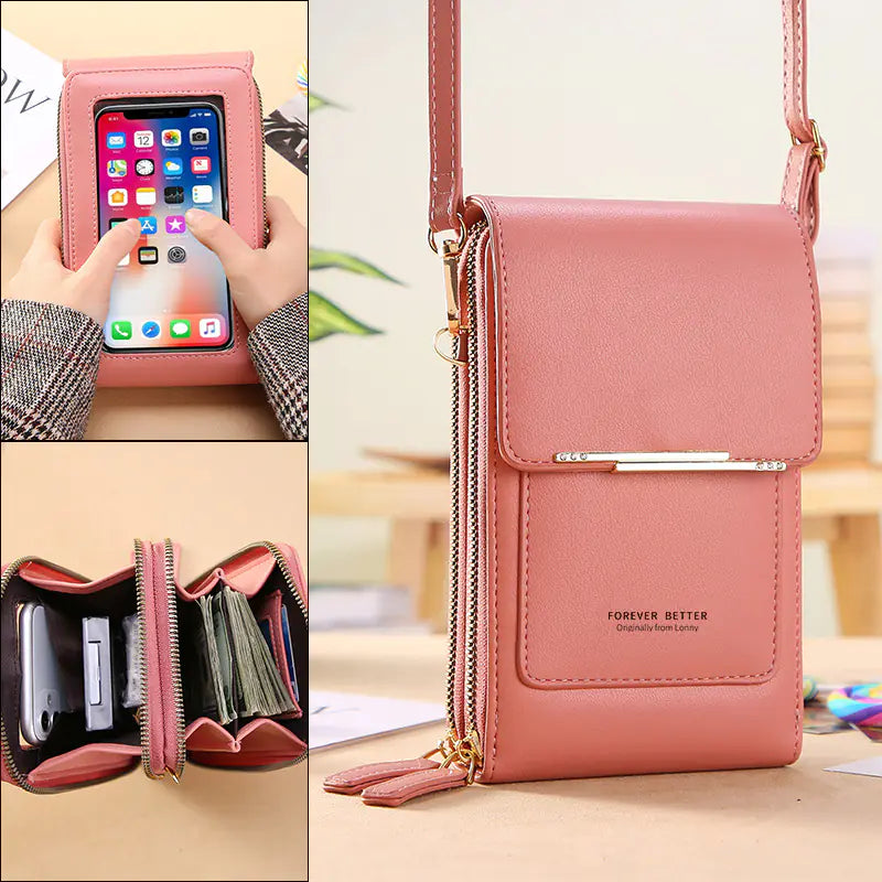 Touch Screen Crossbody Phone Bag