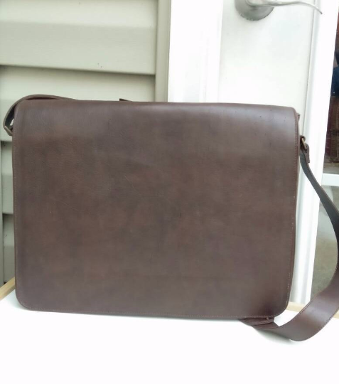 Leather Messenger Bag-0