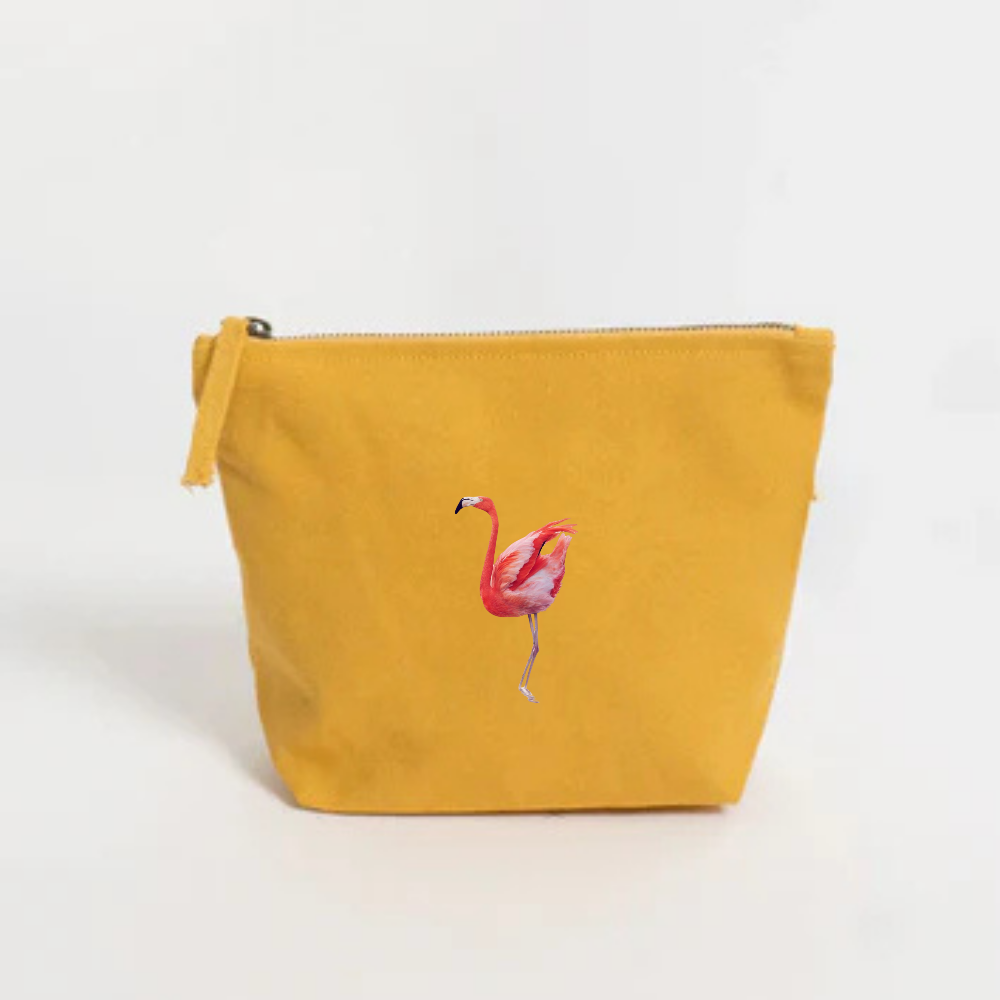 Make Up Pouch - Flamingo-5