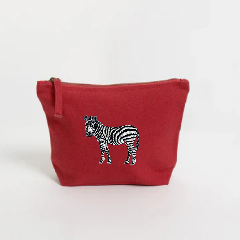 Make Up Pouch - Zebra-0