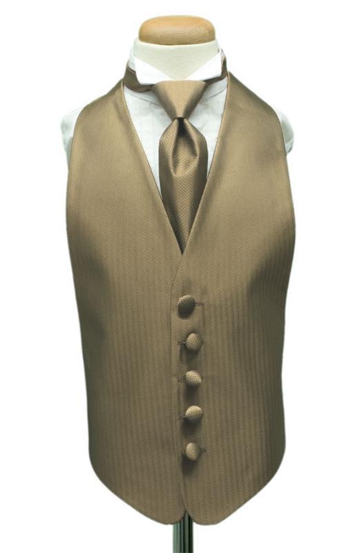 Herringbone Kids Tuxedo Vest-13