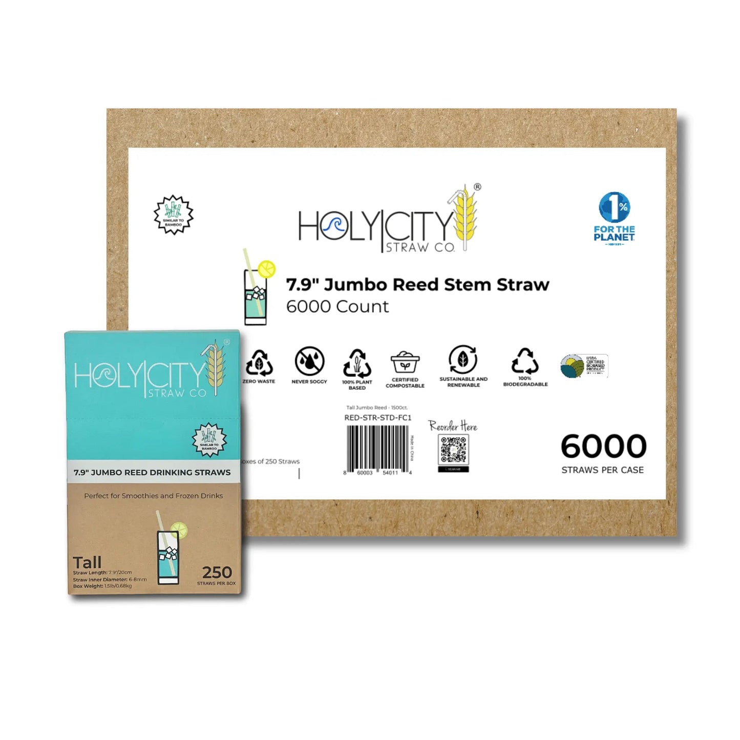 7.9" Jumbo Reed Straws-6