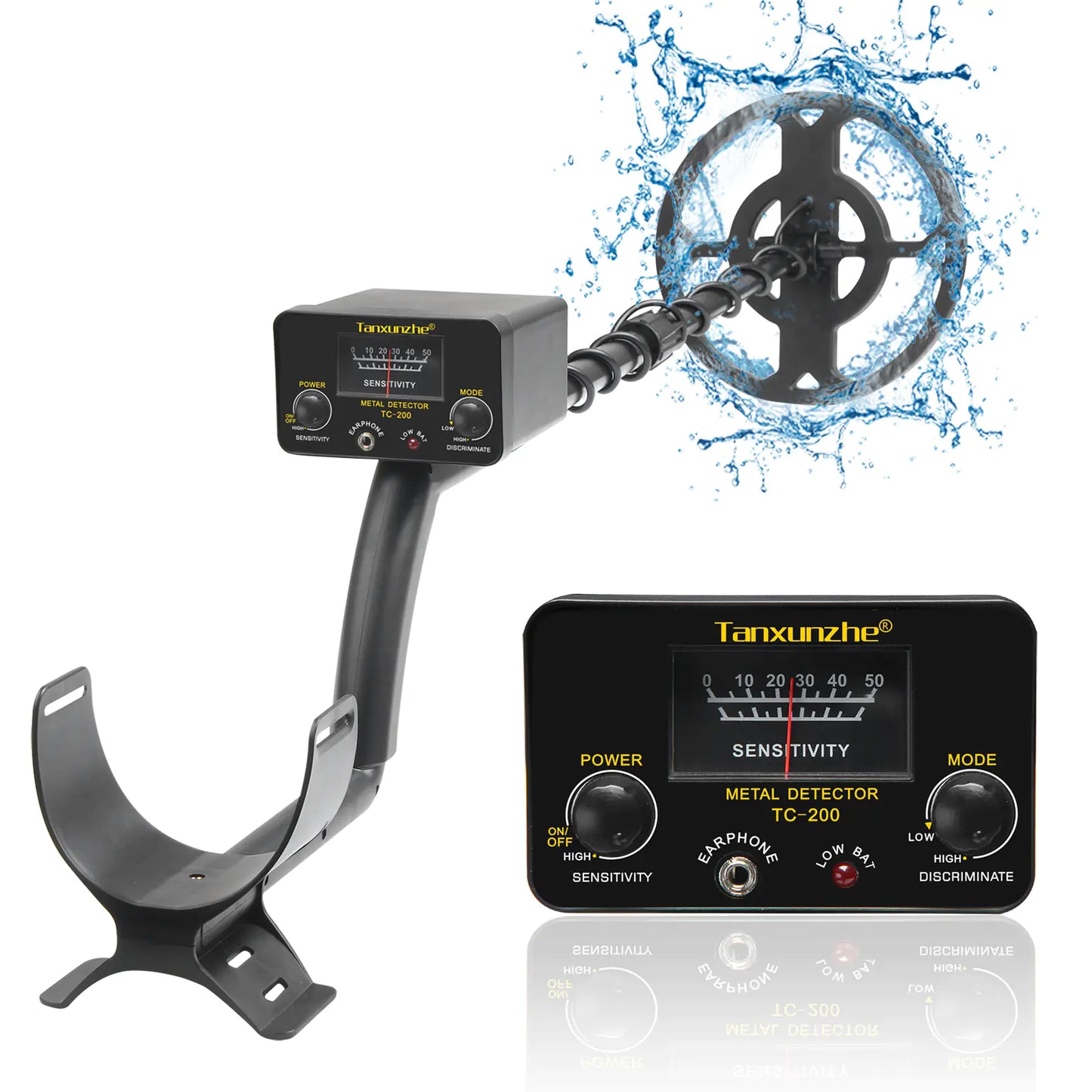 Tanxunzhe TC-200 Underground Metal Detector for Treasure