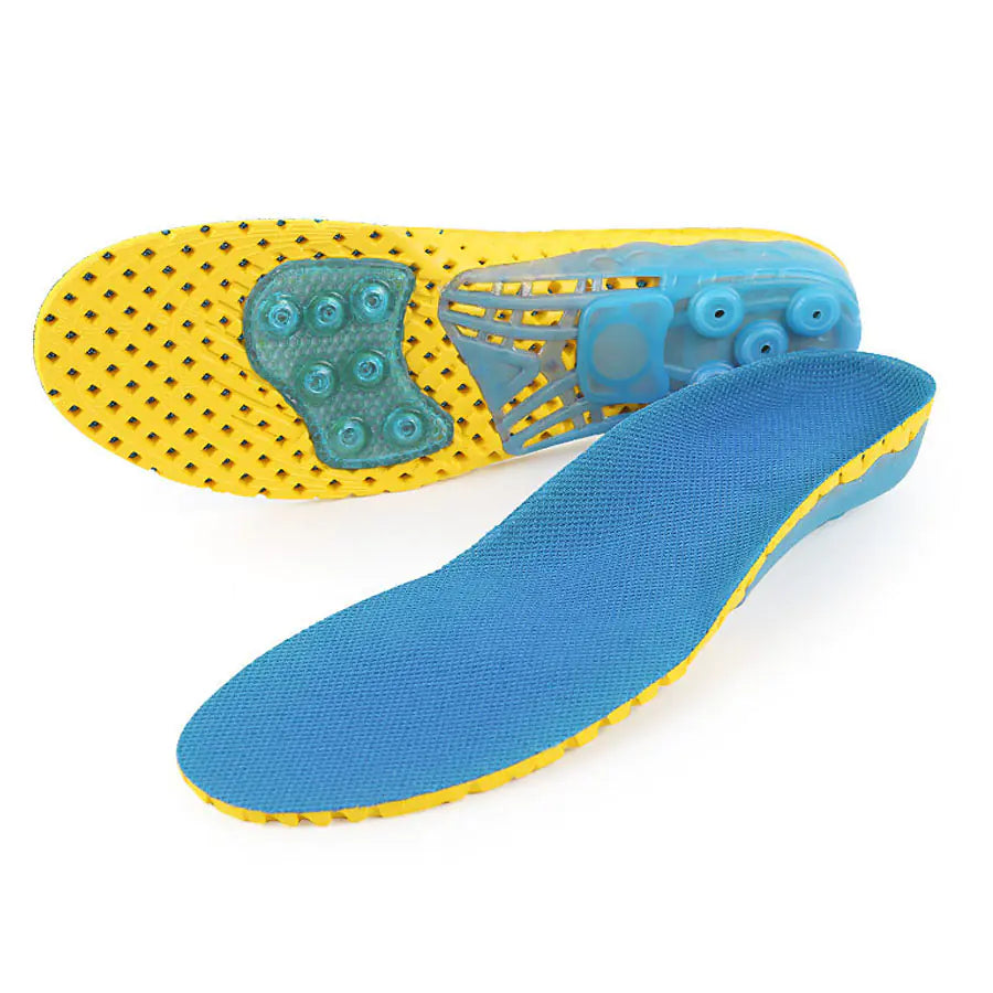 High Elasticity Sports Insole with Anti-Slip Springs