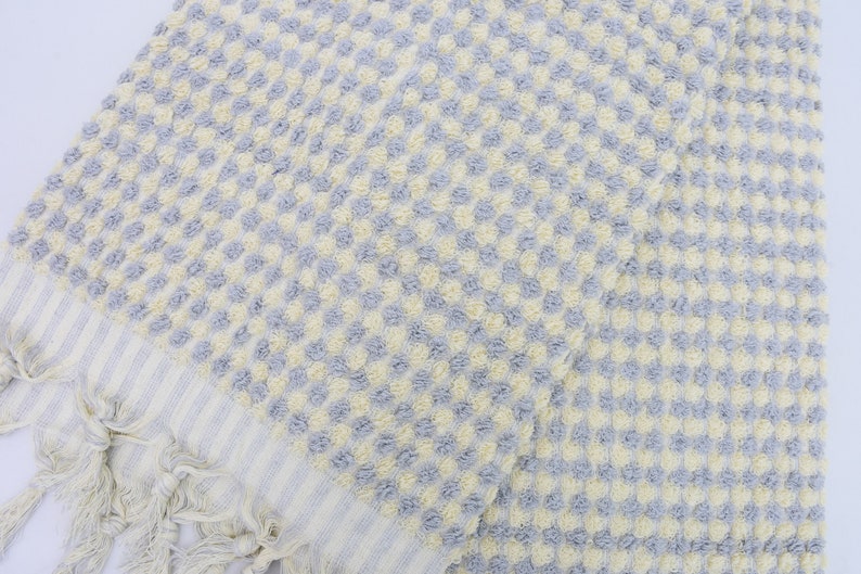 BUBBLE GRAY TERRY HAND TOWEL-4