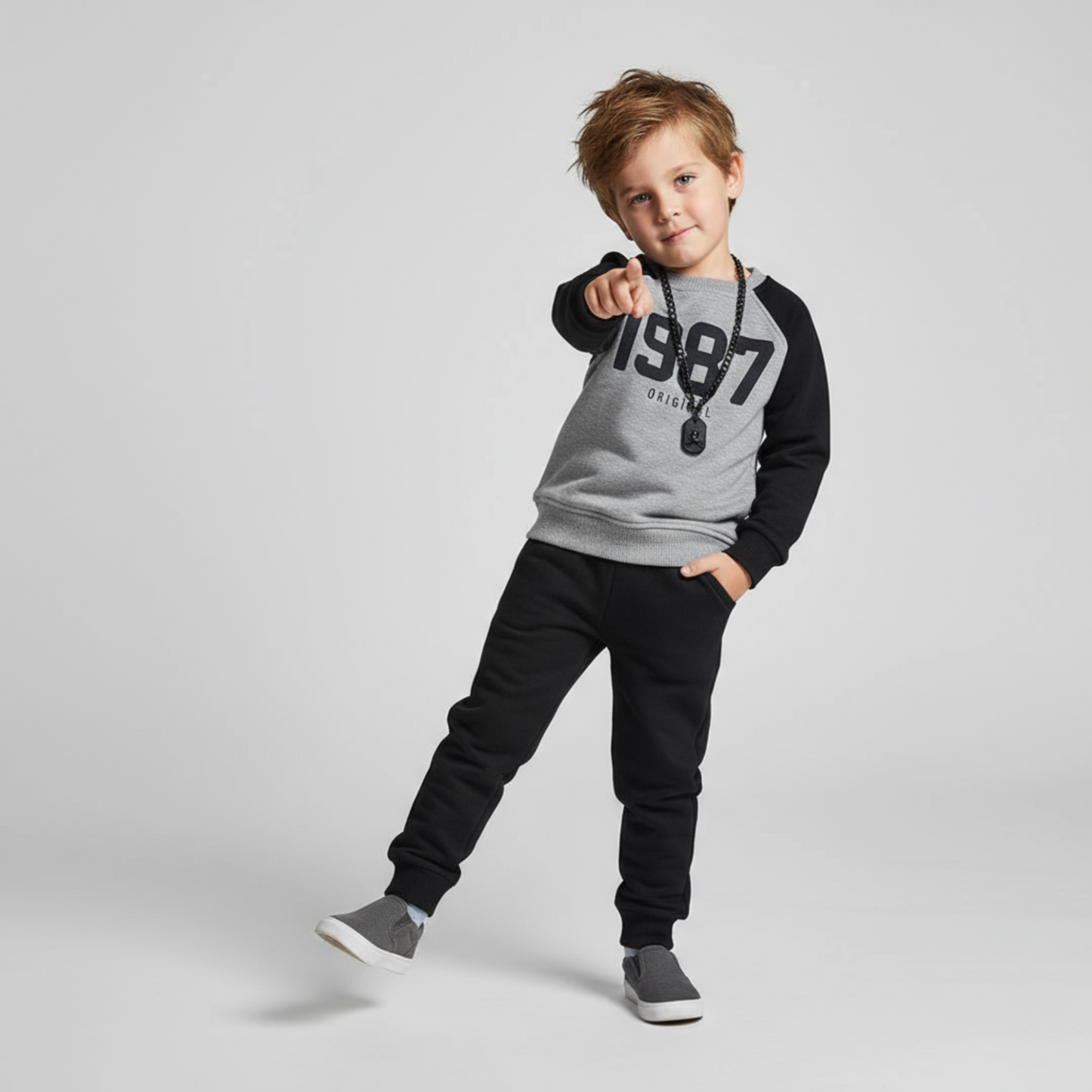 1987 Boys Joggers Set-1