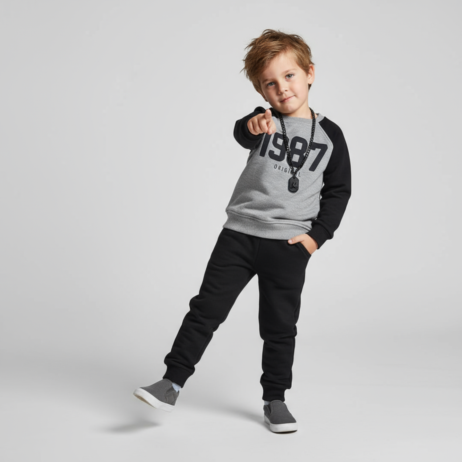 1987 Boys Joggers Set-1